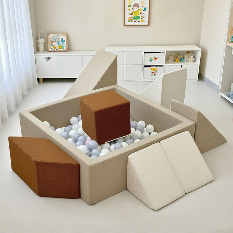 Wholesale Soft Play Ball Pit Multi-Coloured Funny Commercial Foam Toddler Indoor